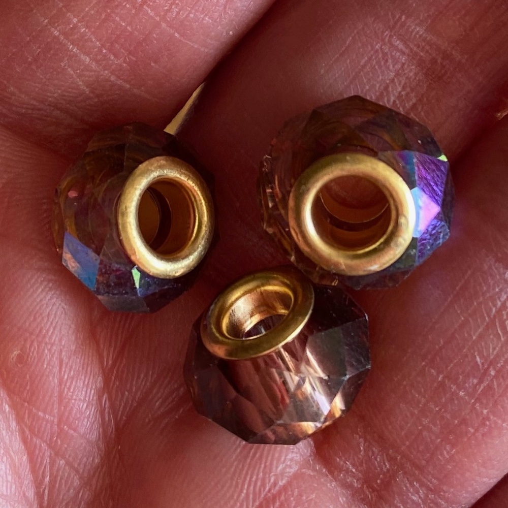 Beads - Dione® Celestial Crystal Big Hole Beads NWOT - Picture 9 of 10